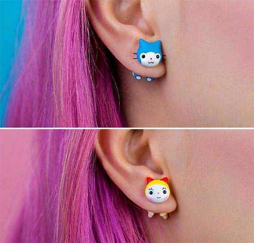 ต่างหูแมวห้อย