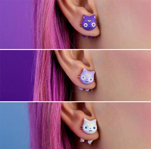 ต่างหูแมวห้อย