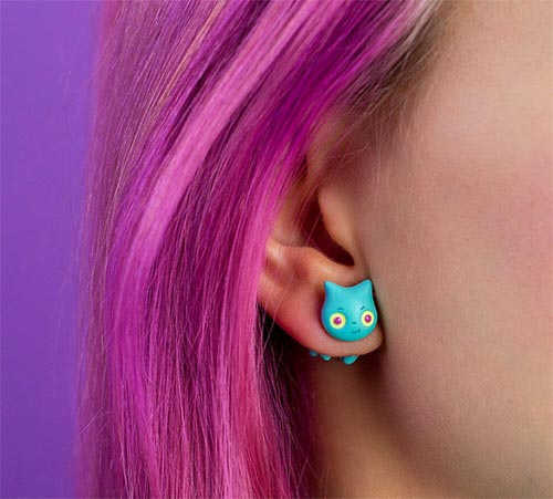 ต่างหูแมวห้อย