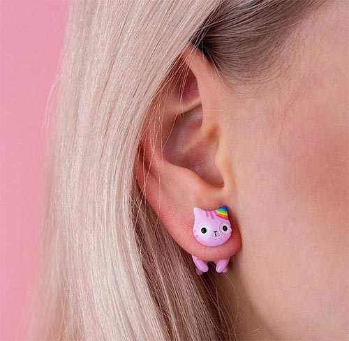 ต่างหูแมวห้อย