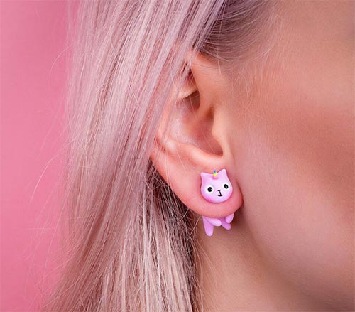 ต่างหูแมวห้อย