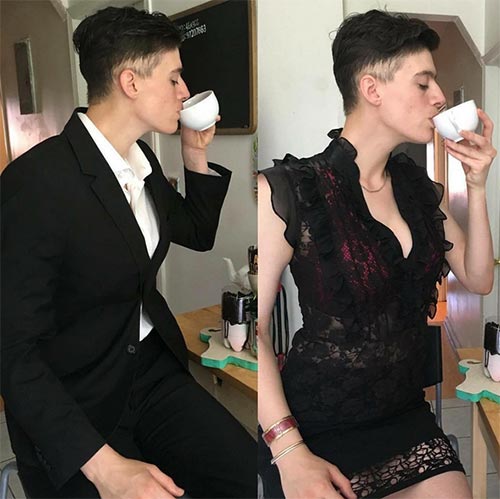 นางแบบสาวหล่อ