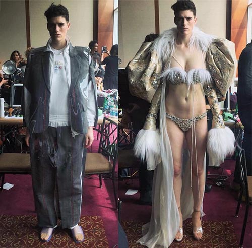 นางแบบสาวหล่อ