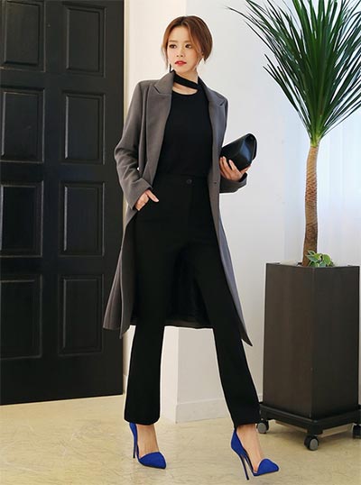 ชุดทํางานแบบกางเกง