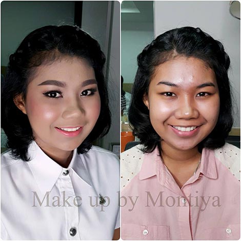 ทรงผมรับปริญญา ผมสั้น