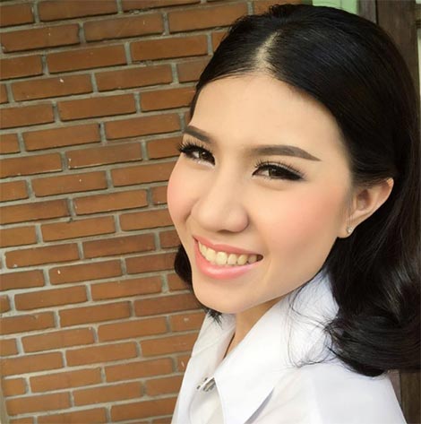 ทรงผมรับปริญญา ผมสั้น