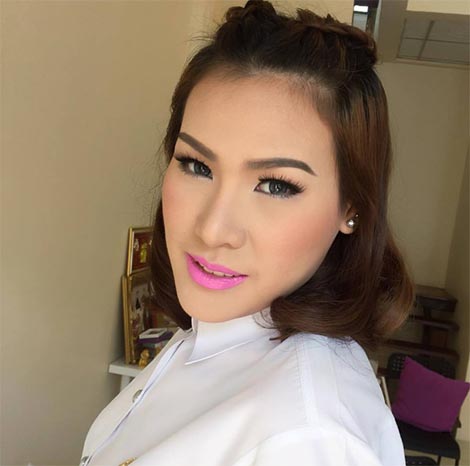 ทรงผมรับปริญญา ผมสั้น