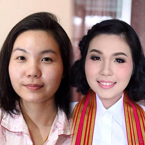 ทรงผมรับปริญญา ผมสั้น