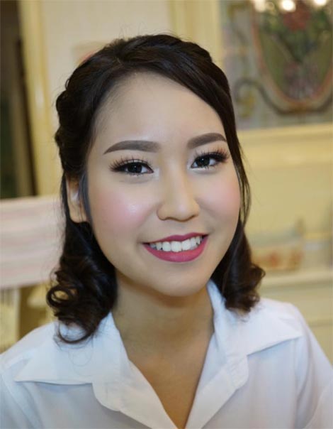 ทรงผมรับปริญญา ผมสั้น