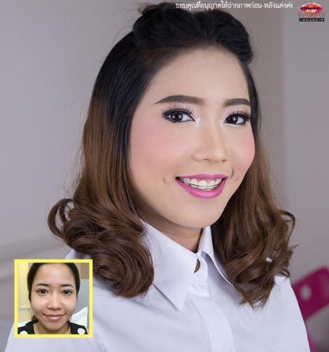 ทรงผมรับปริญญา ผมสั้น