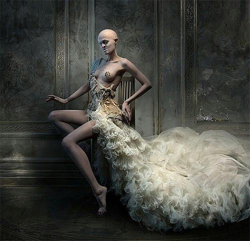 นางแบบสวยแปลก