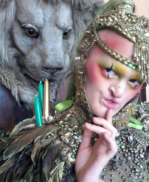 นางแบบสวยแปลก