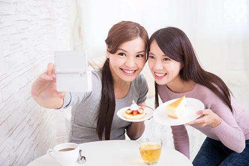 ถ่ายรูปเซลฟี่