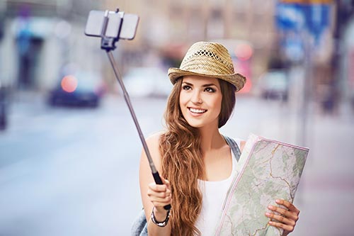 ถ่ายรูปเซลฟี่