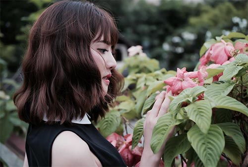 ทรงผมสั้นดารา