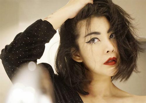 ทรงผมสั้นดารา