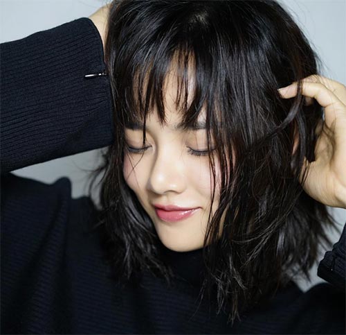 ทรงผมสั้นดารา