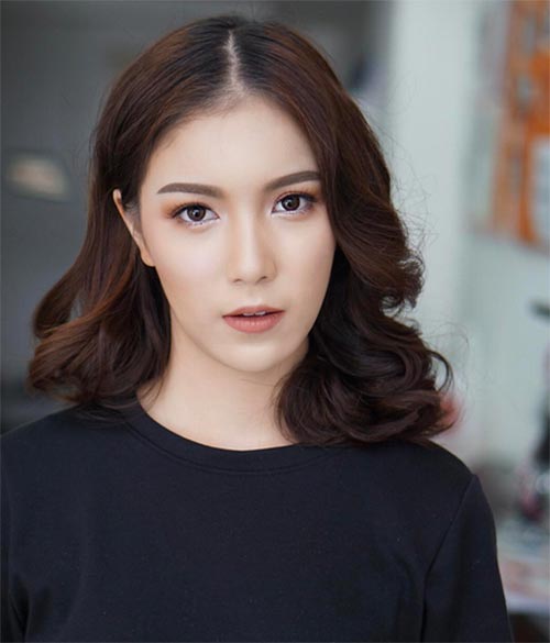 ทรงผมสั้นดารา