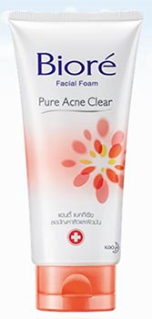 โฟมล้างหน้าสำหรับคนเป็นสิว