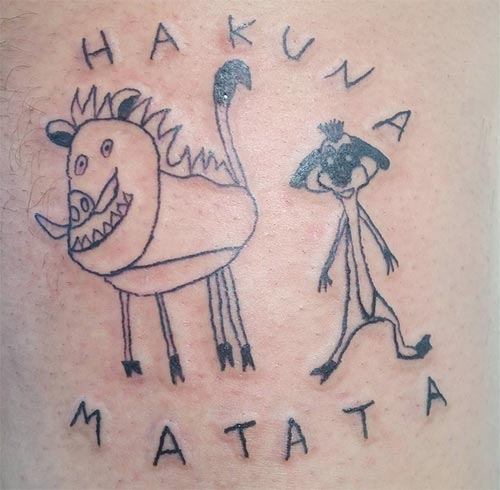 รอยสักแปลก ๆ