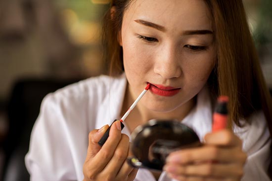 วิธีทาลิปสติก