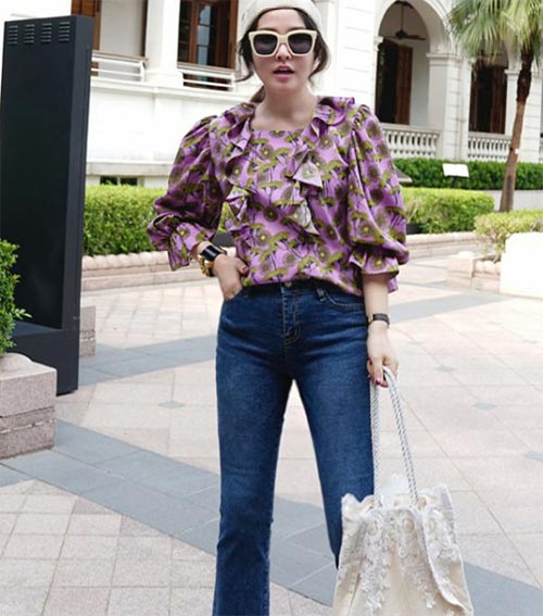 เสื้อลายดอก