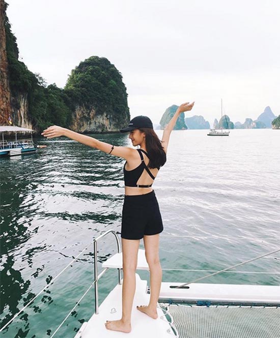 ชุดไปทะเลดารา