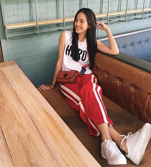 กางเกงแถบข้าง