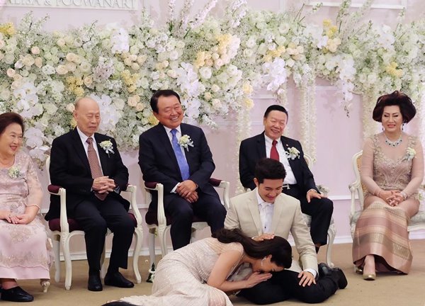 งานแต่ง อั๋น ภูวนาท จ๋า อลิสา