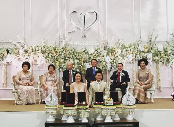 งานแต่ง อั๋น ภูวนาท จ๋า อลิสา