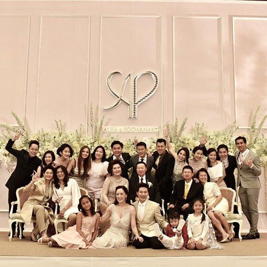 งานแต่ง อั๋น ภูวนาท จ๋า อลิสา