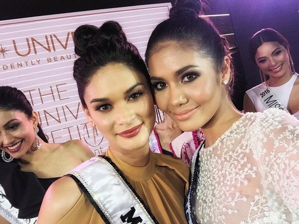 น้ำตาล ชลิตา แชะภาพคู่ ปิอา อะลอนโซ