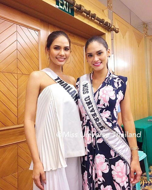 น้ำตาล ชลิตา แชะภาพคู่ ปิอา อะลอนโซ