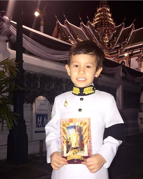 แพท สุธาสินี เผยโมเมนต์ดี ๆ ของลูกชาย น้องดานเต้ ที่มีต่อในหลวง ร.9