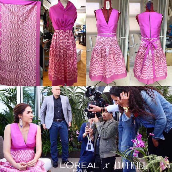 ชมพู่ อารยา ชุดไทย