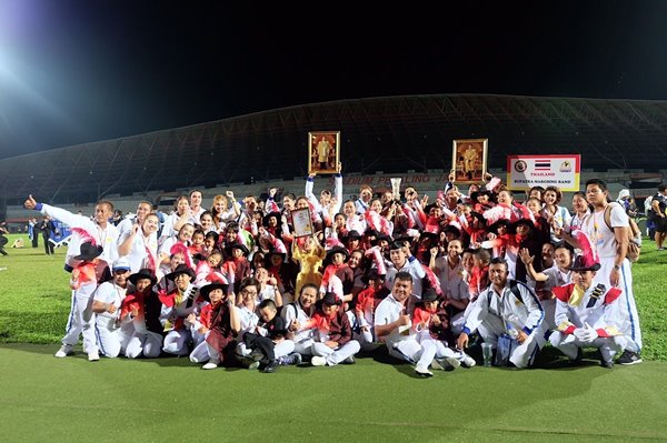 นักเรียนไทยคว้าแชมป์ 3 รุ่น แข่งวงโยธวาทิต เอเชีย จูเนียร์
