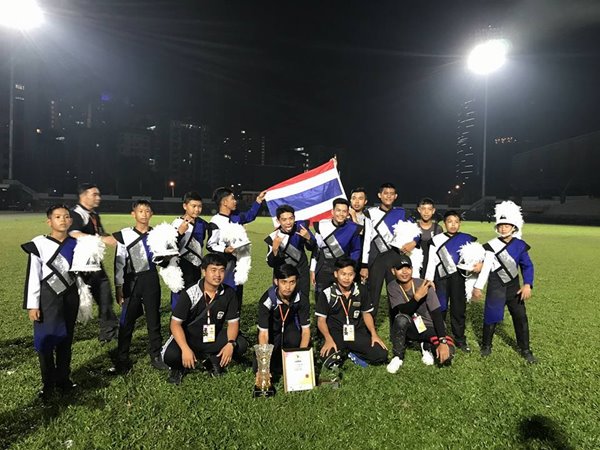 นักเรียนไทยคว้าแชมป์ 3 รุ่น แข่งวงโยธวาทิต เอเชีย จูเนียร์