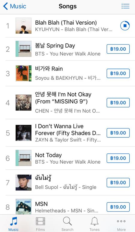 คยูฮยอน SJ เพลง Blah Blah เวอร์ชั่นภาษาไทย