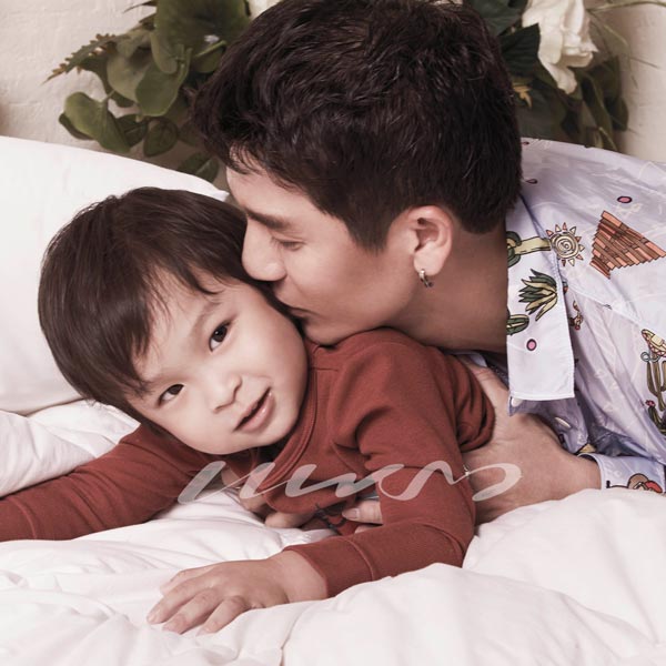 ติ๊ก เจษฎาภรณ์ ครอบครัว ถ่ายแบบปกนิตยสาร แพรว