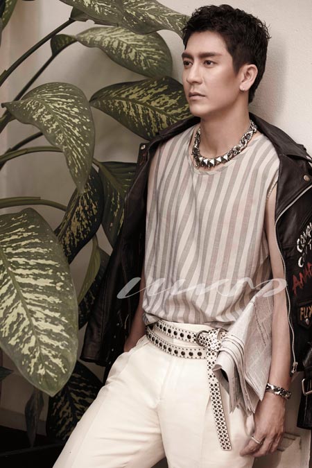 ติ๊ก เจษฎาภรณ์ ครอบครัว ถ่ายแบบปกนิตยสาร แพรว