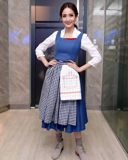 แต้ว ณฐพร แปลงโฉมเป็น เจ้าหญิงเบลล์ Beauty and the Beast