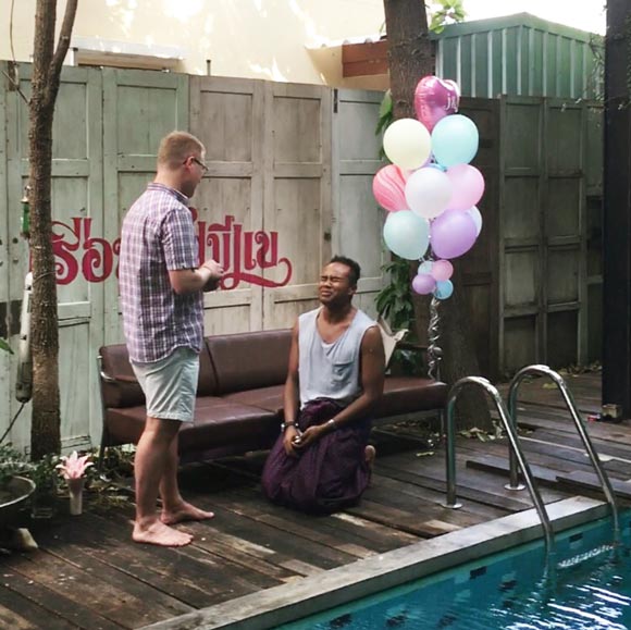 รัศมีแข แต่งงาน