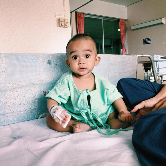 นุ๊ก สุทธิดา อัปเดตอาการป่วย น้องอดัม