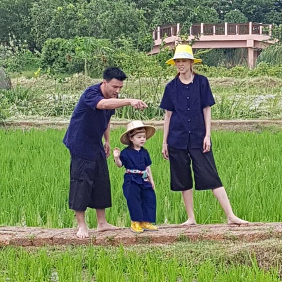 ตั๊ก บริบูรณ์ สอนน้องบีลีฟ ดำนา