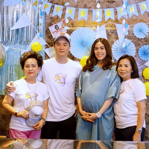 น้องธันเดอร์ น้องสตร์อม ลูกชาย ชมพู่ อารยา