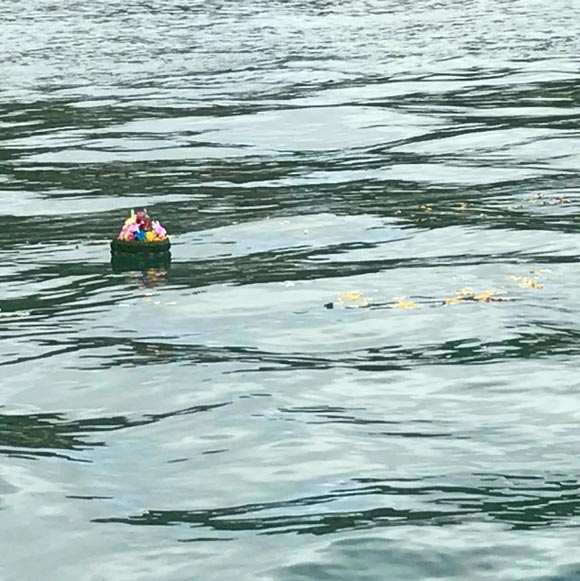 หนุ่ม ศรราม ลอยอังคารป๋า เดียร์ ชุมพร