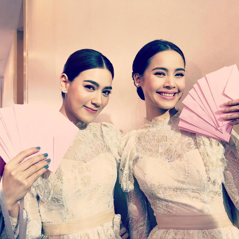 ญาญ่า คิมเบอร์ลี่ มินต์ งานหมั้น มาร์กี้ ป๊อก