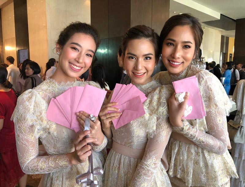 ญาญ่า คิมเบอร์ลี่ มินต์ งานหมั้น มาร์กี้ ป๊อก