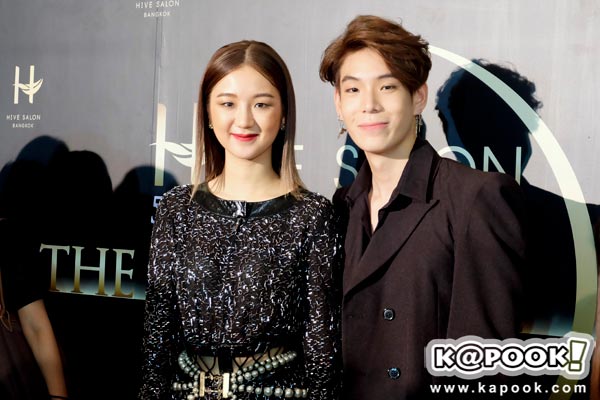 ดาราไทย นายแบบเกาหลี งาน HIVE SALON