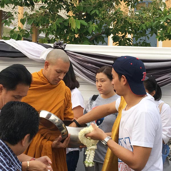 เกรท วรินทร บวช